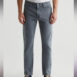 AG Everett SUD Sueded Slim Straight Jeans